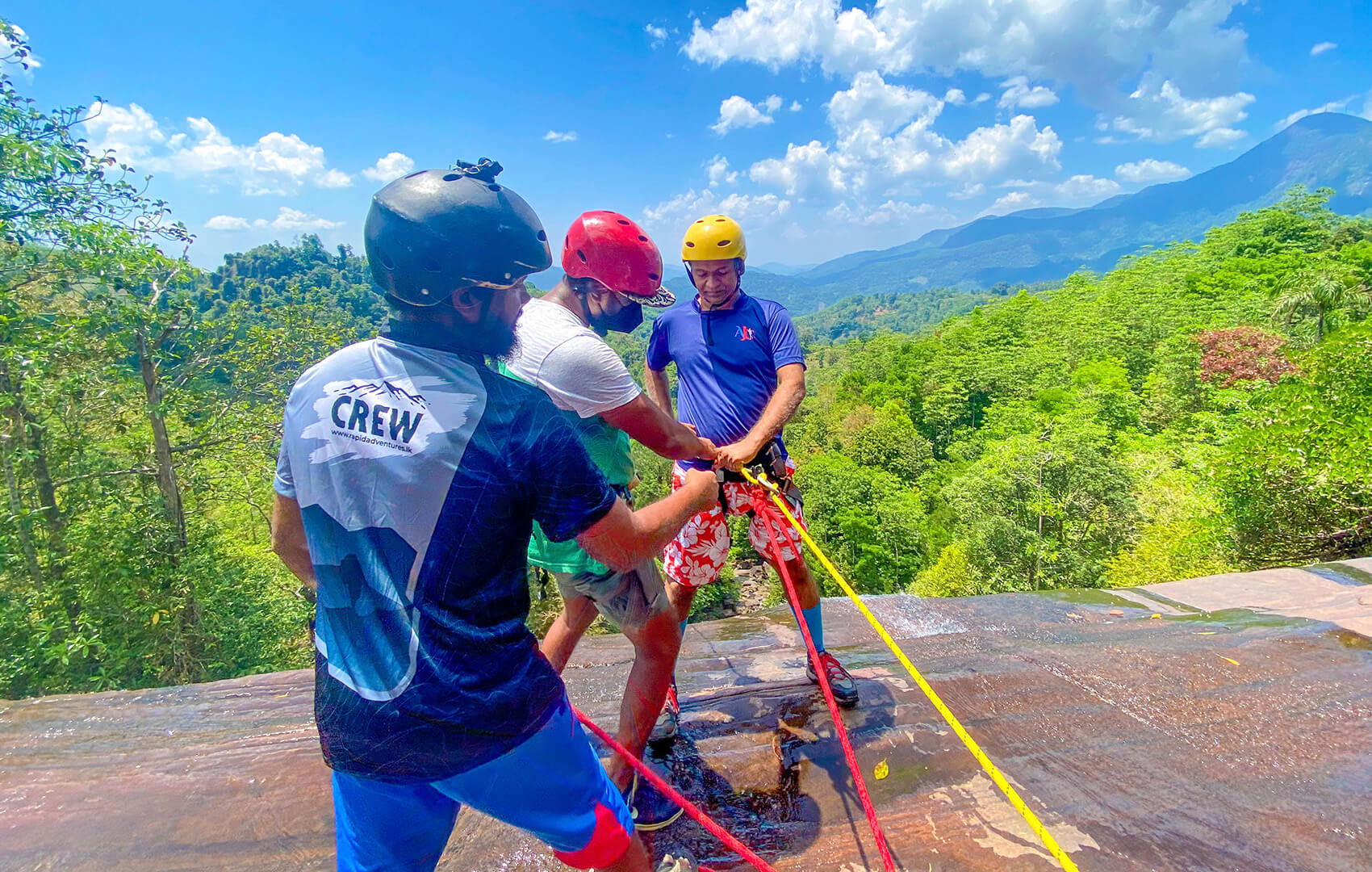 waterfall abseiling sri lanka